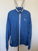 Puma kurtka wiatrówka L niebieska lekka sportowa vintage