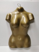 Manekin plastikowy wiszący,  tors do powieszenia   