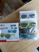 Okulary LG cinema 3D glasses - zestaw 4 szt.