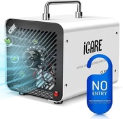 ICare Profesjonalny generator ozonu 30 000 mg/h 110W 45 dB biały