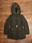 Kurtka zimowa z kapturem paskiem Attentif 40 L