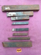 220. Zestaw 8 noży tokarskich, różnych