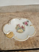 Popielniczka  porcelanowa Dresden vintage