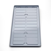 Profesjonalna taca zalewowa 3 mm hydroponika | mikroliście | wózki duńskie