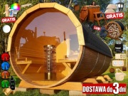 SAUNA Ogrodowa 400cm + OKNO 100% + GRATIS Beczka 500L + Akcesoria =Wycena