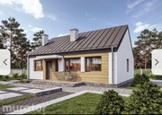 Projekt domu przejrzysty - wariant III C365c