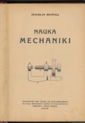 Nauka mechaniki - Stanisław Bouffałł 1923