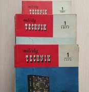 Młody Technik rocz. 1975, 1977, 1981 - niekompletne