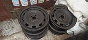 Felgi stalowe kpl Volkswagen SKODA Fabia Octavia 15" 5x100 ET 38