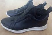 ECCO _SKÓRZANE BUTY SPORTOWE CZARNE_37