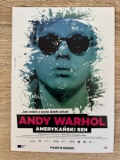 Andy Warhol - ulotka z kina
