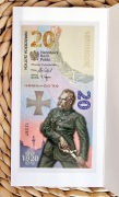 20zł banknot BITWA WARSZAWSKA 1920 NISKI NR 12287 + gratis folder