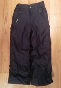 Spodnie narciarskie dziecięce zimowe czarne WEDZE DECATHLON 10 lat
