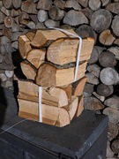 Drewno olchowe do wędzenia – szczapy 31 cm | PACZKA 13–16 kg | 