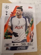 MATCH ATTAX UCL 2025/26 2026 9 DOMINIC SOLANKE TOTTENHAM Christmas Edition