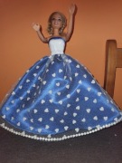 Suknia ,ubranko dla lalki barbie