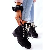 Śliczne botki z perełkami-Hit!