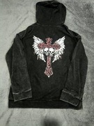 Bluza Rozpinana z Efektem Sprania rap opium y2k drip