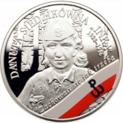 10 zł. 2017 r. Danuta Siedzikówna "INKA" ŻOŁNIERZE NIEZŁOMNI + Folder 