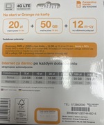 Starter złoty numer Orange 572 862 000