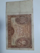 N52-Poszukiwana ,rzadka Seria AA 100zł 1944 rok