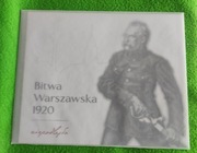 Banknot kolekcjonerski 20 zł - Bitwa warszawska w dużym folderze PWPW 