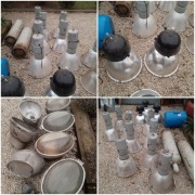 Lampa MESKO MESCO UBOT PRL retro loft vintage