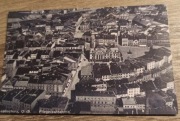 Leobschütz, Głubczyce - Rynek, zdjęcie z samolotu. REPRODUKCJA!!! 