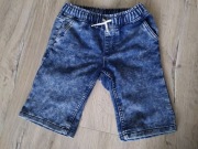 SZORTY krótkie spodenki jeansowe chłopięce r. 122 6-7 lat