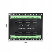 Adapter terminal shield podstawka ESP32 ESP8266 NodeMCU 
