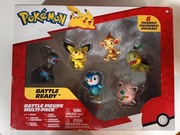 Zestaw Pokémon BATTLE READY - 6 figurek Piczu ....