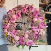 Wianek powitalny, wieniec, ozdoba na drzwi lub ścianę 