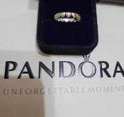 Pierścionek Pandora srebrny s925 