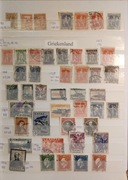 Kolekcja znaczków Grecja Jugosławia w klaserze 32 str.