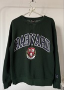 ZARA bluza Harvard zielona S