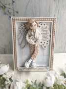 Pamiątka Chrztu Świętego Anioł Stróż dla chłopca 