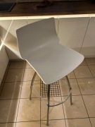 Hoker stal chromowana plus tworzywo