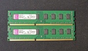 Pamięć RAM Kingston 4 GB 2x 2GB DDR3 1333MHZ KVR1333D3N9K2/4G
