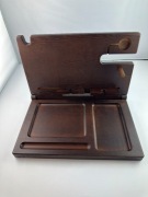 Organizer na stolik nocny, drewno