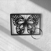 Dekoracja ścienna ażurowa motyl. Obraz motyl. Motyl w ramce. Motyle