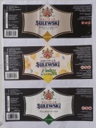 3 etykiety z browaru Sulewski Hrubieszów 
