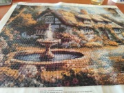 SPRZEDAM GOTOWY JUŻ OBRAZ Z HAFTU DIAMENTOWEGO BEZ RAMKI  40X50