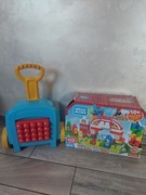 Mega bloks muzyczna farma i walizka z klockami