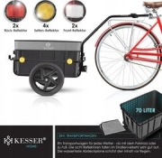 Przyczepka rowerowa bagażowa Kesser k-ta-5987