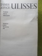 James Joyce ULISSES