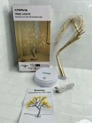 ozdobna lampa w kształcie drzewa marki Kinamy, lampka bonsai LED