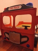 Łóżko dziecięce łóżeczko wóz strażacki Strażak Sam 