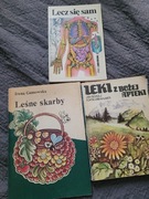 Leki z bożej apteki Lecz sie sam Leśne skarby pakiet 3 książek 