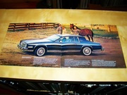 Prospekt Cadillac De Ville, Fleetwood, Eldorado, Seville,.... 1984