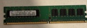 SAMSUNG PAMIĘĆ RAM DDR2 512MB 533MHZ  DIMM 512MB 1RX8 PC2-4200U-444-12-D3